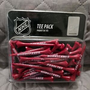 Carolina Hurricanes 40pk 2 3/4" Plastic Golf Tees.